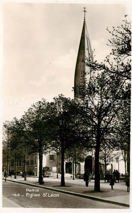 Paris 75 Kirche St. Leon