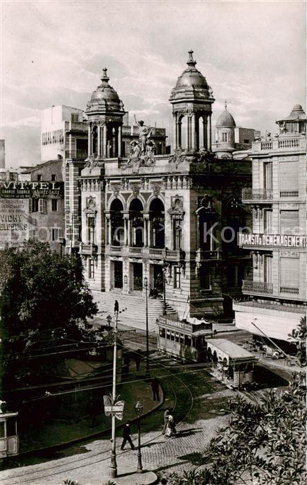 Oran Algerie Das Theater Aussenansicht