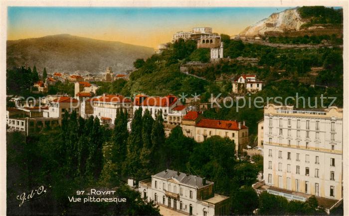 Royat 63-les-Bains Teilansicht