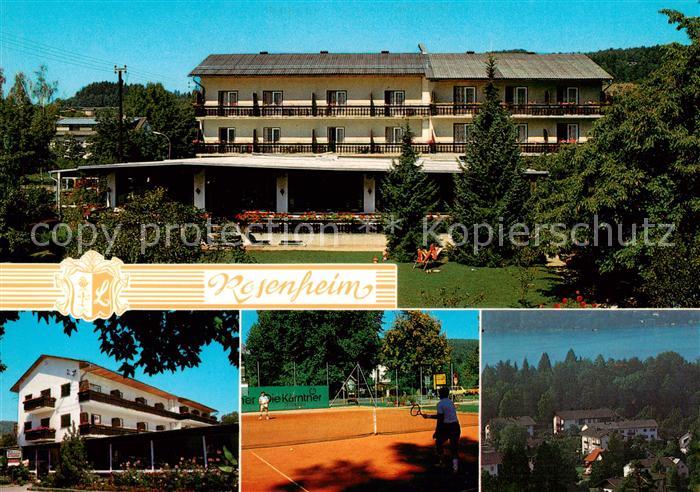 Krumpendorf Woerthersee AT Hotel-Restaurant Rosenheim Teilansichten