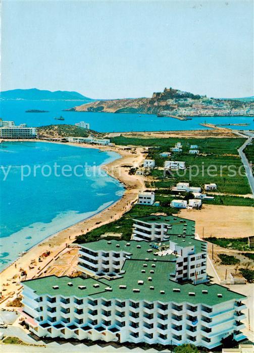 Talamanca Fliegeraufnahme Panorama m. Strand