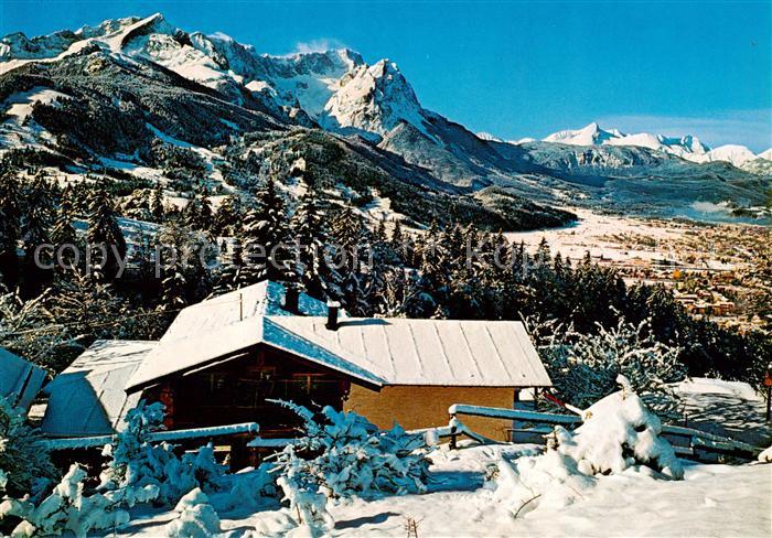Gamshuette Bergwirtschaft Gamshuette Schnee