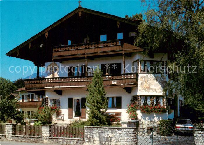 GARMISCH-PARTENKIRCHEN Bayern Gaestehaus Zufriedenheit Garni Aussenansicht u. In