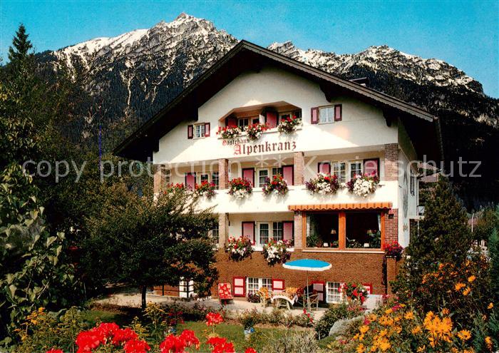 GARMISCH-PARTENKIRCHEN Bayern Gaestehaus Alpenkreuz Aussenansicht