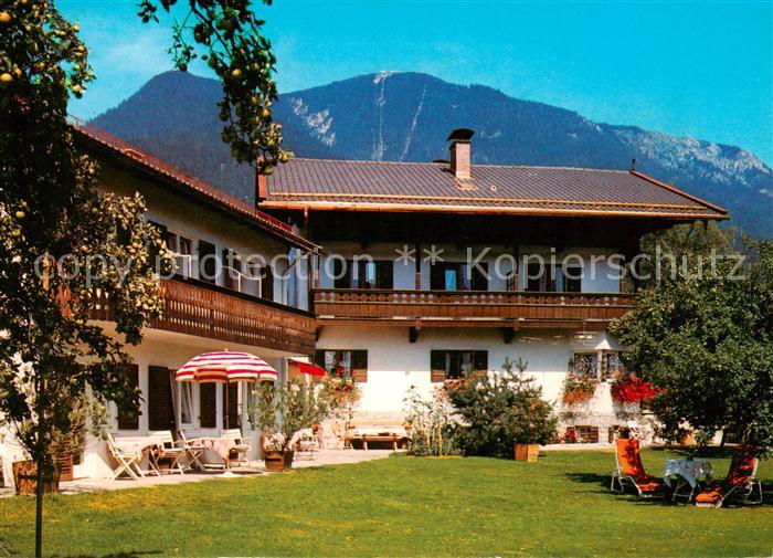 GARMISCH-PARTENKIRCHEN Bayern Gaestehaus Zufriedenheit Garni Aussenansicht