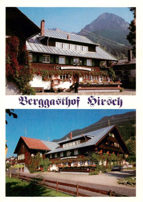 Oberstdorf Berggasthof Hirsch Aussenansichten