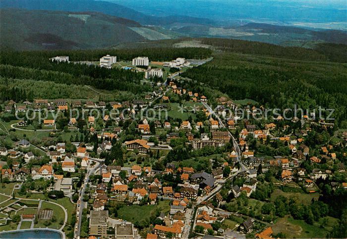 Hahnenklee-Bockswiese Harz Fliegeraufnahme