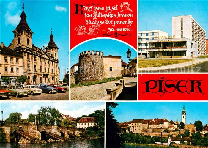 Pisek CZ Teilansichten