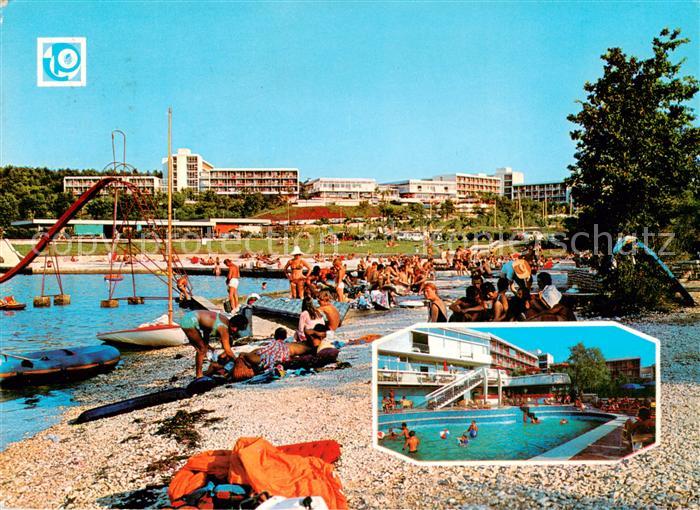 Porec Croatia Hotel Albatros Strand Pool