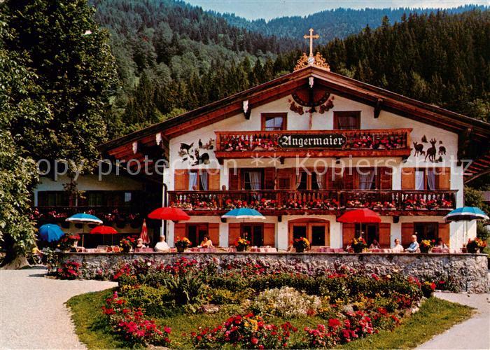 Rottach-Egern Restaurant-Cafe-Pension Angermaier Aussenansicht