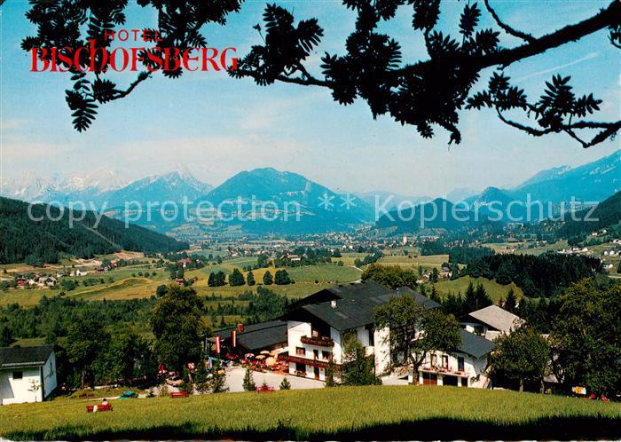 Windischgarsten AT Hotel Bischofsberg Aussenansicht m. Panorama