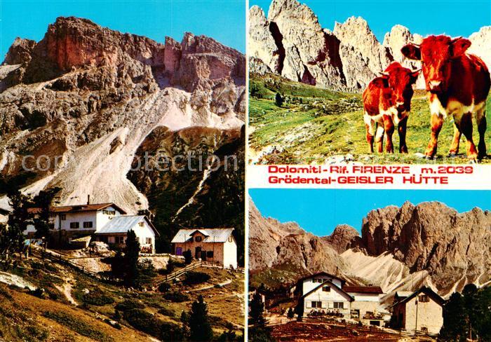 Geislerhuette 2039m Groedental Suedtirol IT Dolomiti-Rif.Fierenze Groendertal Ge