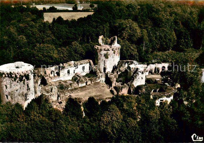 Tonquedec 22 Cotes-d Armor Fliegeraufnahme Ruines du Chateau