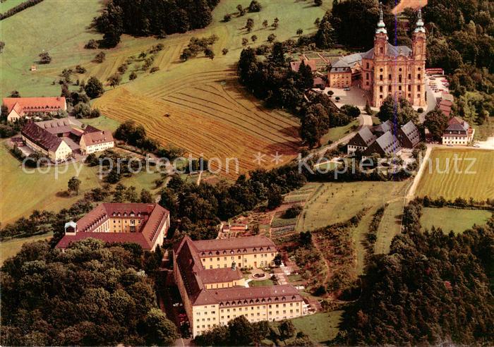 Staffelstein Fliegeraufnahme Basilika Vierzehnheiligen