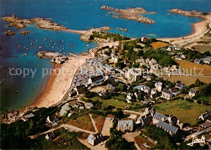 Tregastel Fliegeraufnahme Coz-Pors