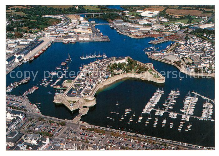 Concarneau 29 Finistere Fliegeraufnahme Die Festungsstadt - Haf