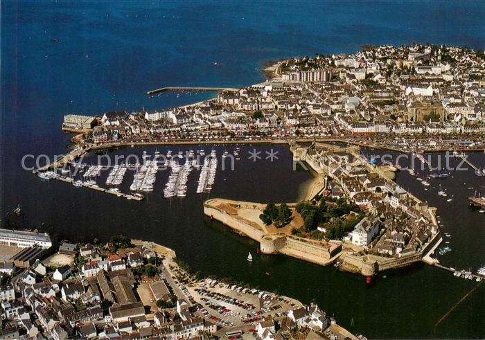 Concarneau 29 Finistere Fliegeraufnahme Gesamtansicht