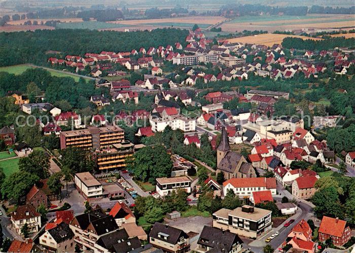 Bad Sassendorf Fliegeraufnahme Moor- u. Soleheilbad