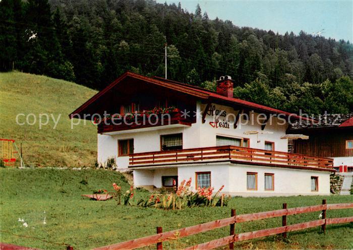 Reit im Winkl Haus Heidi Aussenansicht