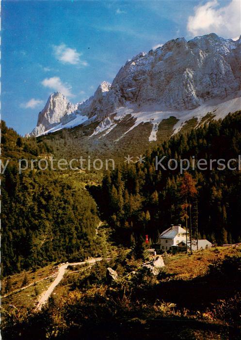 Koschutahaus 1279m Zell Pfarre Kaernten AT Aussenansicht - Die Naturfreunde m. K