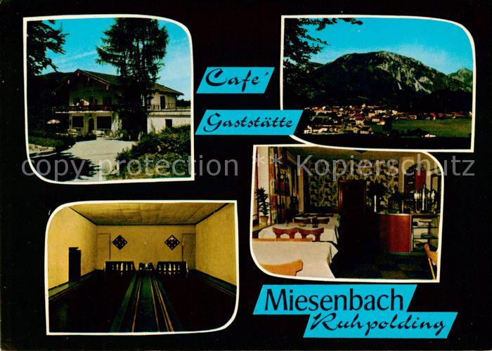 Ruhpolding Bayern Cafe-Gaststaette Miesenbach