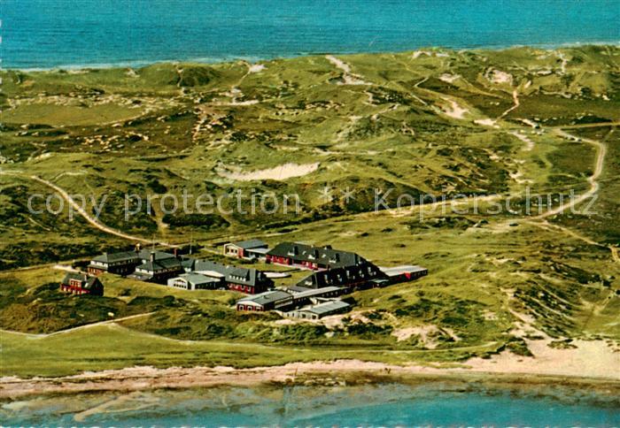 SYLT Insel Schleswig-Holstein Fliegeraufnahme Jugendheim Puan Klent