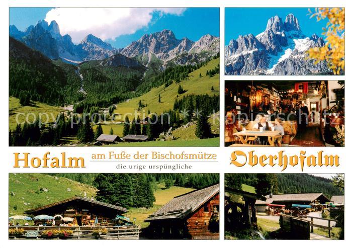 Filzmoos AT Hofalm am Fusse d. Bischofsmuetze Oberhofalm
