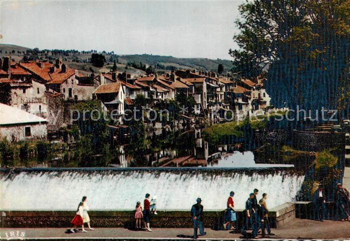 Aurillac 15 Les vielles maisons sur les bords de la Jordanne