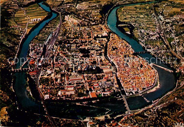 Cahors en Quercy 46 Lot Fliegeraufnahme La boucle du Lot