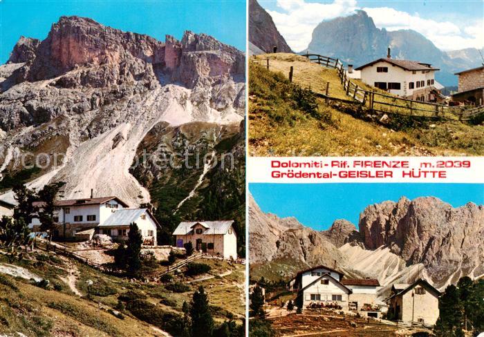 Geislerhuette 2039m Groedental Suedtirol IT Berghuette Dolomiten