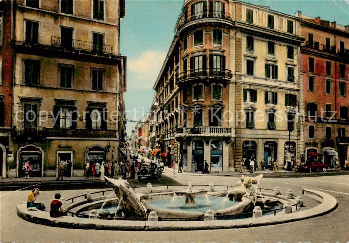 Roma  Rom IT Piazza di Spagna Fontana