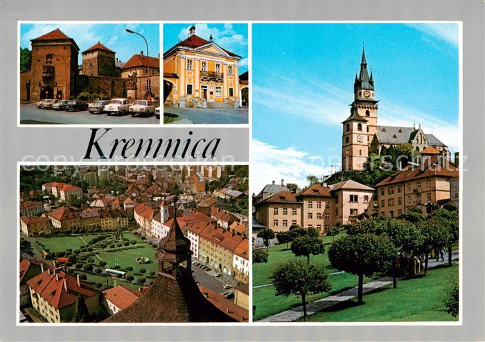 Kremnica Historische mittelalterliche Barockstadt Kirche