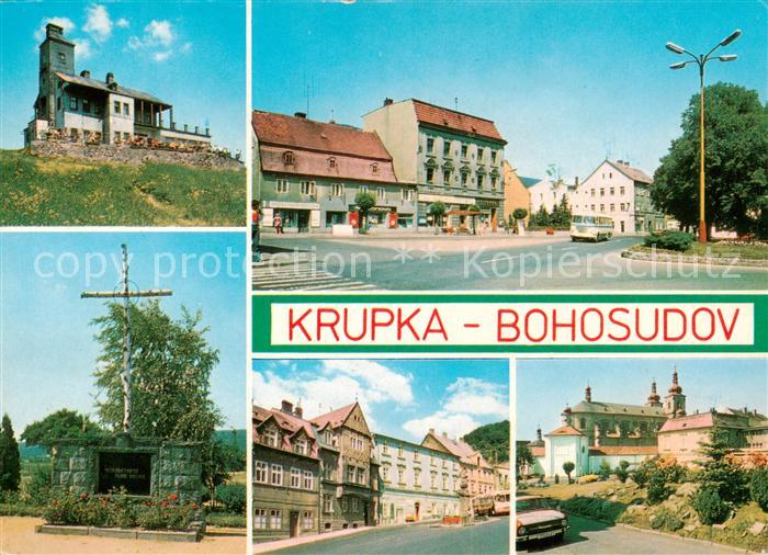 Bohosudov Mariaschein CZ Berghotel Zentrum Denkmal Kloster