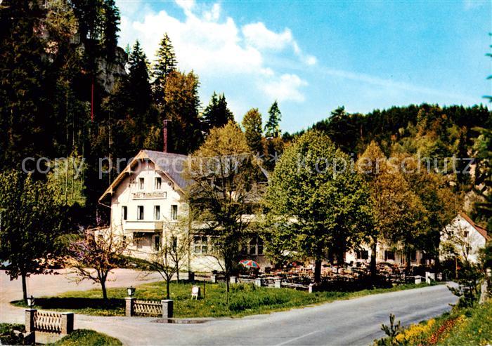 Pottenstein Oberfranken Hotel Cafe Restaurant Schuettersmuehle Fraenkische Schwe