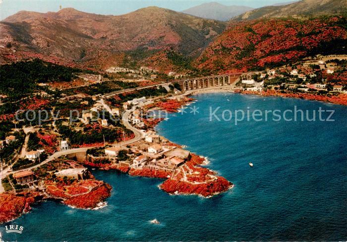 Antheor 83 Var Route de la Corniche d Or vue aérienne