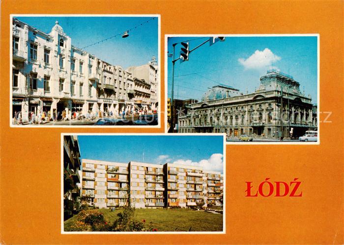 Lodz Litzmannstadt Piotrkowskiej Strasse Museum Wohnsiedlung