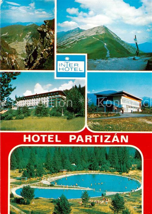 Nizke Tatry Slovakia Hotel Partizan Freibad Gebirgslandschaft Niedere Tatra