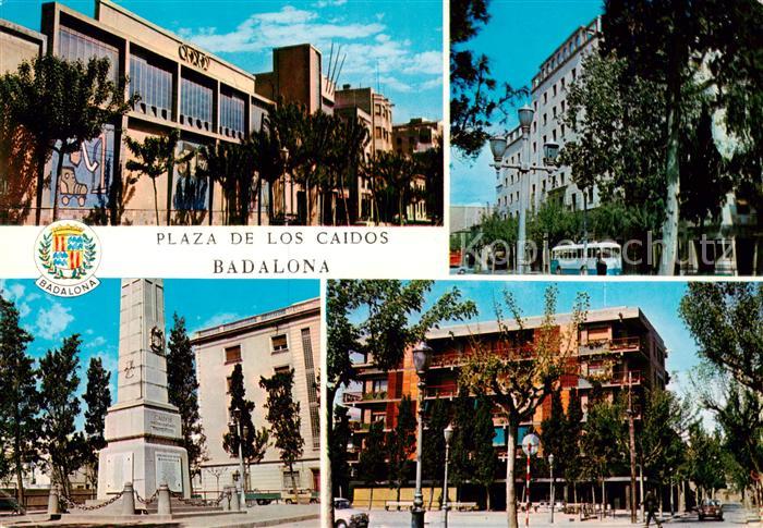 Badalona Plaza de los Caidos Monumento
