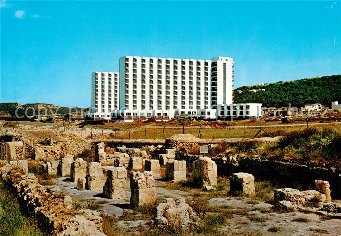 Son-Bou Menorca Islas Baleares ES Ruinas Basílica Paleocristiana Antike Staette