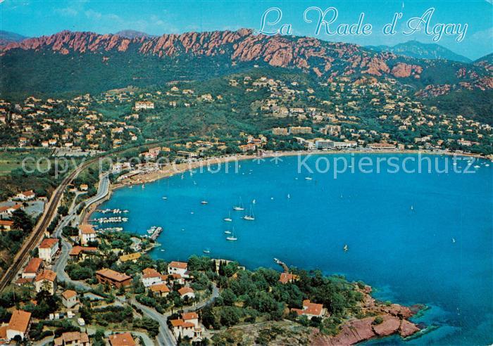 Agay Var Route de la Corniche d Or Vue aérienne de la Rade