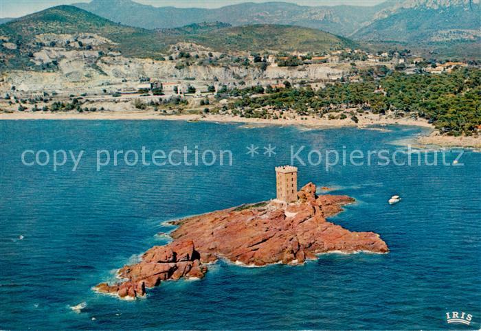 Le Dramont 83 Var Vue aérienne sur l Ile d Or Côte d Azur