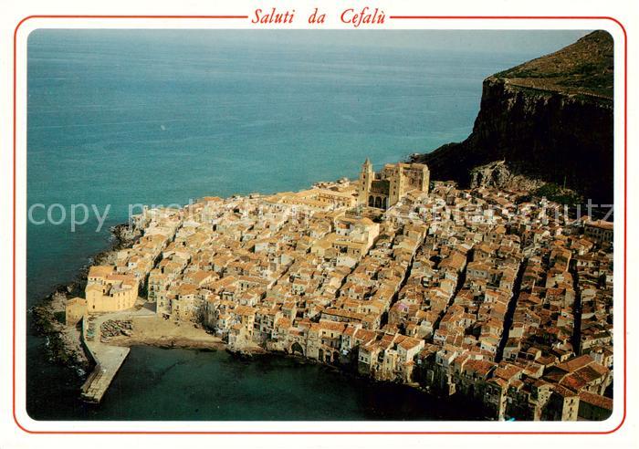 Cefalu Palermo IT Panorama Kuestenort