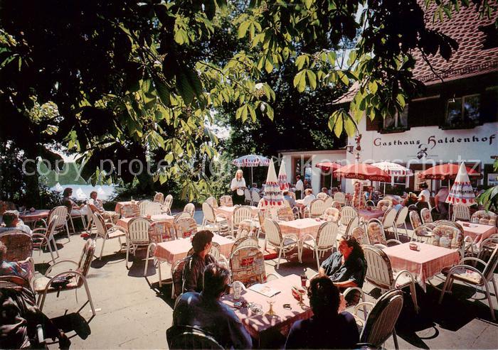 Bonndorf ueberlingen Hoehengasthaus Haldenhof Hotel Restaurant Terrasse