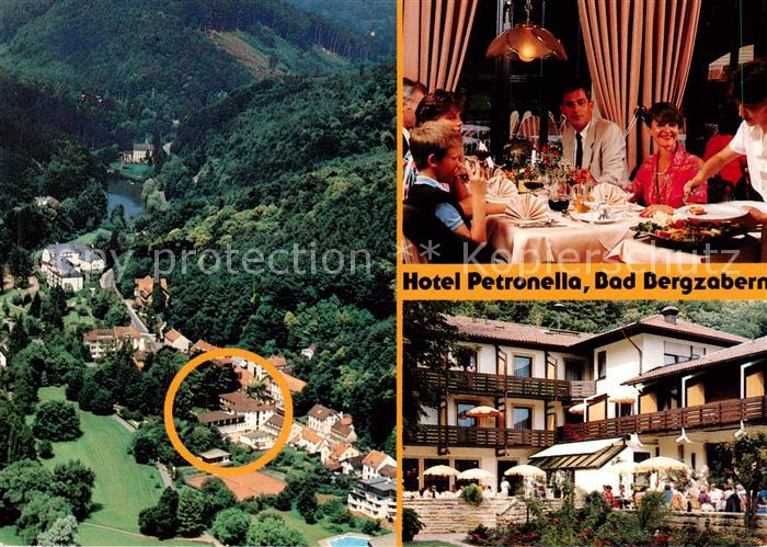 Bad Bergzabern Hotel Restaurant Petronella Luftbild