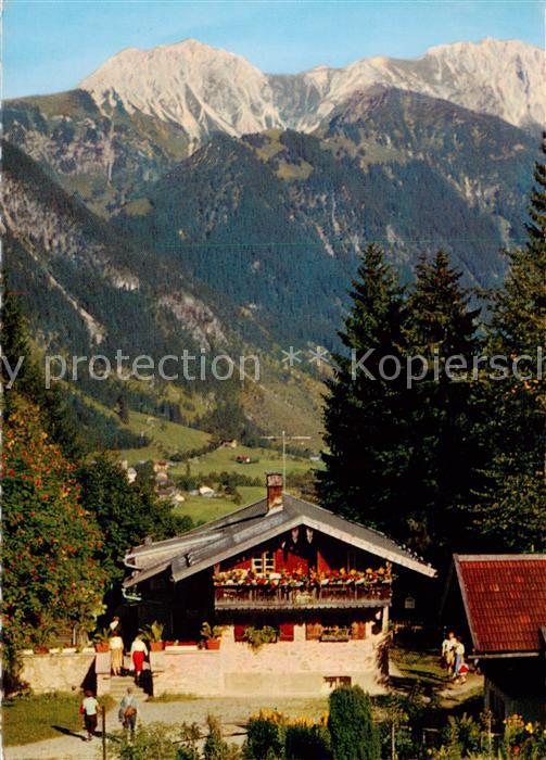 Bad Oberdorf Bergwirtschaft Pension Horn Allgaeuer Alpen