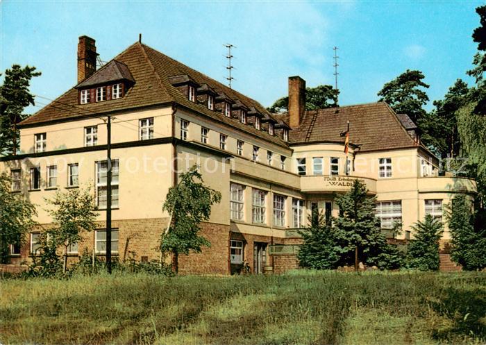 Arendsee Altmark FDGB Erholungsheim Waldheim