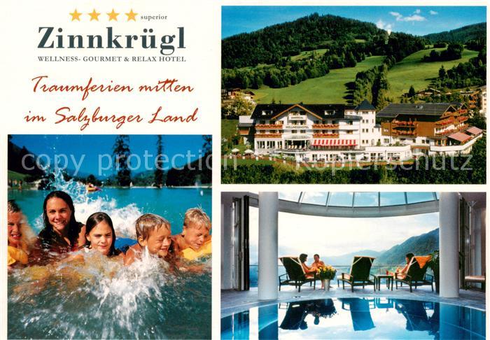 St Johann Tirol Wellness Hotel Zinnkruegel Hallenbad Freibad
