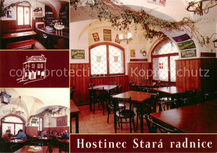 Praha Prahy Prague Hostinec Stara radnice Gasthof Altes Rathaus
