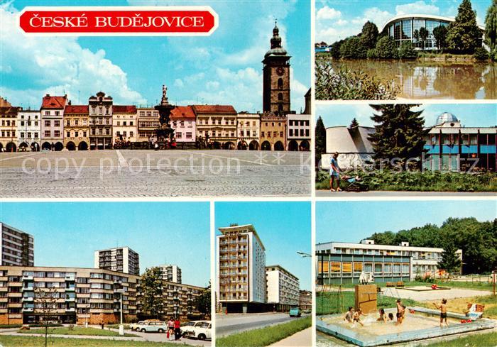 Ceske Budejovice Budweis CZ Zentrum Platz Oberservatorium Planetarium Restaurant