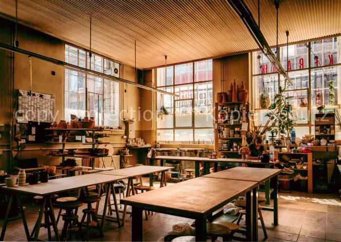 LEIPZIG Sachsen Stadtbibliothek Ausstellung augenKlickmal Die Werkstatt